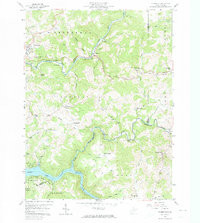 THORNTON, WV HISTORICAL MAP GEOPDF 7.5X7