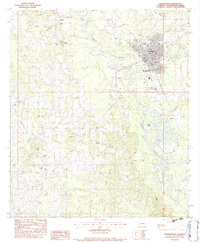 FRANKLINTON, LA HISTORICAL MAP GEOPDF 7.