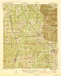 PLEASANT HILL, LA HISTORICAL MAP GEOPDF