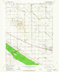LEXINGTON WEST, NE HISTORICAL MAP GEOPDF