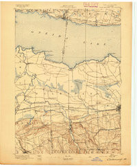 CHITTENANGO, NY HISTORICAL MAP GEOPDF 15