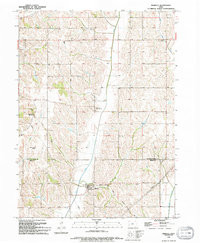MINEOLA, IA HISTORICAL MAP GEOPDF 7.5X7.