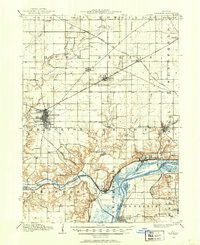 HENNEPIN, IL HISTORICAL MAP GEOPDF 15X15
