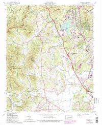 SKYLAND, NC HISTORICAL MAP GEOPDF 7.5X7.