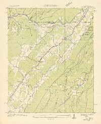 HOOKER, GA-TN HISTORICAL MAP GEOPDF 7.5X