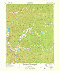 QUICKSAND, KY HISTORICAL MAP GEOPDF 7.5X
