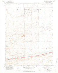 RED DESERT NW, WY HISTORICAL MAP GEOPDF