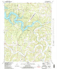 TORONTO, MO HISTORICAL MAP GEOPDF 7.5X7.