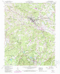 BOONE, NC HISTORICAL MAP GEOPDF 7.5X7.5