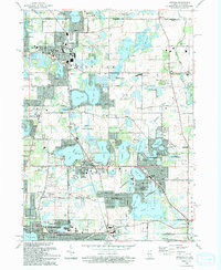ANTIOCH, IL-WI HISTORICAL MAP GEOPDF 7.5
