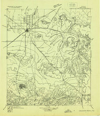 COMANCHE SPRINGS, TX HISTORICAL MAP GEOP
