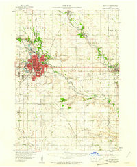 MASON CITY, IA HISTORICAL MAP GEOPDF 15X