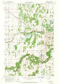 FERTILE, MN HISTORICAL MAP GEOPDF 7.5X7.