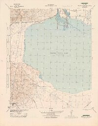 BUENA VISTA LAKE BED, CA HISTORICAL MAP