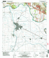 RIO GRANDE CITY SOUTH, TX HISTORICAL MAP