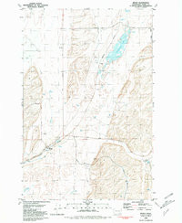 BENGE, WA HISTORICAL MAP GEOPDF 7.5X7.5
