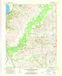 OAKTON, KY HISTORICAL MAP GEOPDF 7.5X7.5