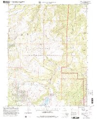 JOHNS PEAK, UT HISTORICAL MAP GEOPDF 7.5