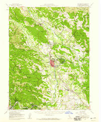 HEALDSBURG, CA HISTORICAL MAP GEOPDF 15X