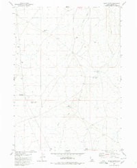 HORSE BUTTE, ID HISTORICAL MAP GEOPDF 7.