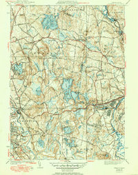 SHIRLEY, MA HISTORICAL MAP GEOPDF 7.5X7.