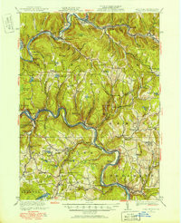 LONG EDDY, NY-PA HISTORICAL MAP GEOPDF 1
