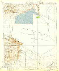 BUENA VISTA LAKE BED, CA HISTORICAL MAP