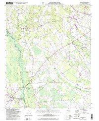 WAGRAM, NC HISTORICAL MAP GEOPDF 7.5X7.5