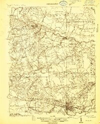 KINSTON, NC HISTORICAL MAP GEOPDF 15X15