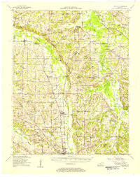 HICKORY, KY HISTORICAL MAP GEOPDF 15X15