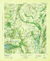 HORTENSE, GA HISTORICAL MAP GEOPDF 15X15
