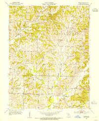 BURTON, MO HISTORICAL MAP GEOPDF 7.5X7.5