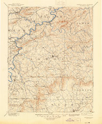 HILLSVILLE, VA-NC HISTORICAL MAP GEOPDF