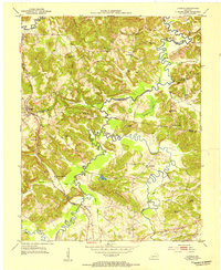 DUNMOR, KY HISTORICAL MAP GEOPDF 7.5X7.5