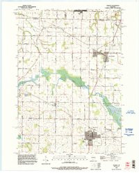 HILBERT, WI HISTORICAL MAP GEOPDF 7.5X7.