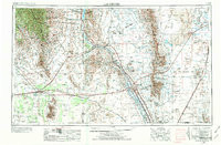 LAS CRUCES, NM-TX HISTORICAL MAP GEOPDF