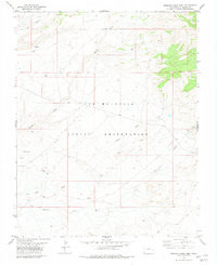 MARIANO WASH WEST, CO HISTORICAL MAP GEO