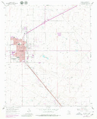 LOVINGTON, NM HISTORICAL MAP GEOPDF 7.5X