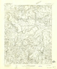 NAVAJO CANYON, UT HISTORICAL MAP GEOPDF