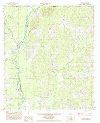 CHIPOLA, LA-MS HISTORICAL MAP GEOPDF 7.5