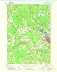 BELFAST, ME HISTORICAL MAP GEOPDF 7.5X7.