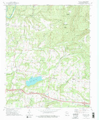 WATALULA, AR HISTORICAL MAP GEOPDF 7.5X7