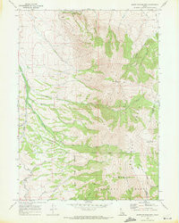 SOUTH PUTNAM MOUNTAIN, ID HISTORICAL MAP