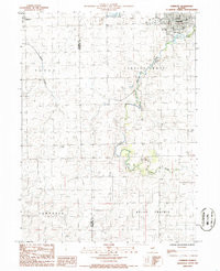 FAIRBURY, IL HISTORICAL MAP GEOPDF 7.5X7