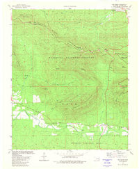 BIG CEDAR, OK HISTORICAL MAP GEOPDF 7.5X