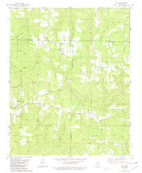 TILLY, AR HISTORICAL MAP GEOPDF 7.5X7.5