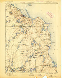 PLYMOUTH, MA HISTORICAL MAP GEOPDF 15X15
