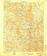 MOUNT GODDARD, CA HISTORICAL MAP GEOPDF