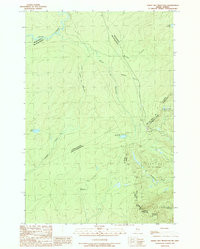 SANDY BAY MOUNTAIN, ME HISTORICAL MAP GE