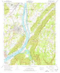 BRIDGEPORT, AL-TN HISTORICAL MAP GEOPDF